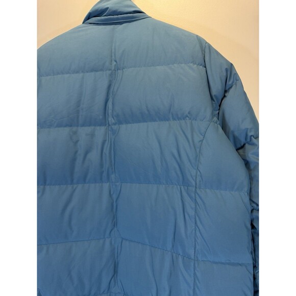 LL BEAN WOMEN CLASSIC PURPLE GOOSE DOWN WINTER WARMER Puffer COAT PARKA Blue L - Picture 11 of 13